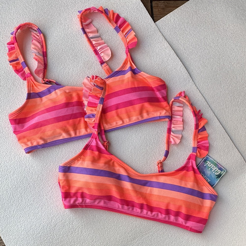 Sybilla 外贸泳衣女吊带款比基尼冲浪泳衣泳衣度假温泉游泳