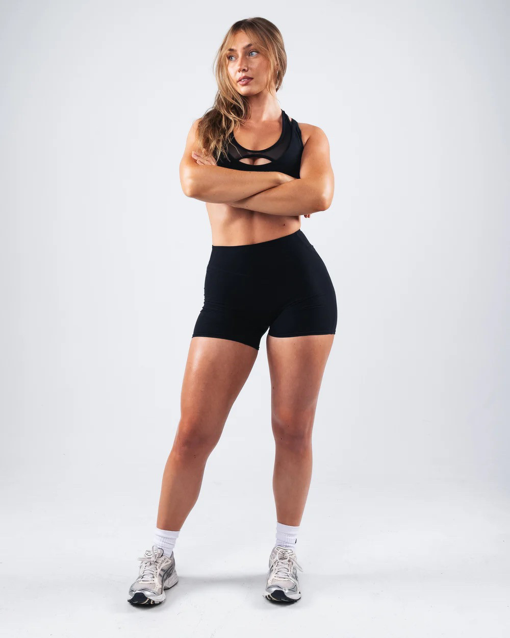 ALPH**ETE 阿尔法瑜伽健身高腰运动跑步立体显臀瑜伽裤训练紧身裤