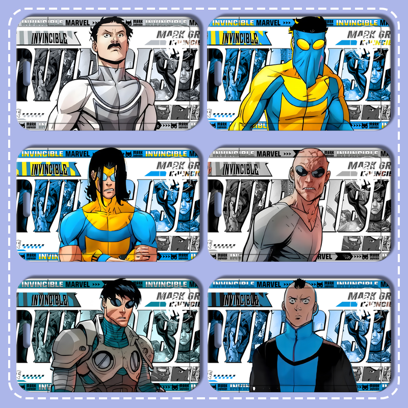 无敌少侠动漫周边同人滑盖式校园卡门厂牌伸缩挂脖卡套高颜值ins