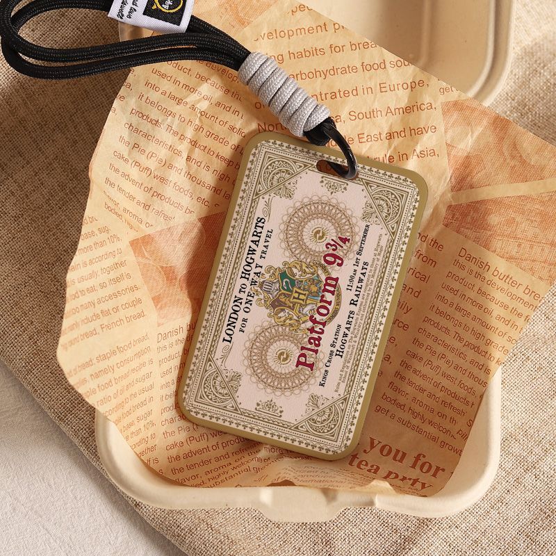 原创哈利波特电动车NFC卡保护套霍格沃兹站台卡套小牛9号公可定制
