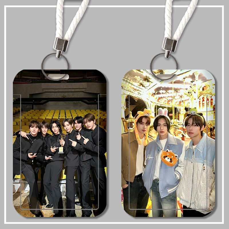 学生校园饭卡套带挂绳耐用硬壳RIIZE周边洪胜汉朴元彬大崎将太郎