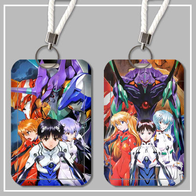 学生卡套饭卡校园卡校牌公交卡挂脖带挂绳EVA新世纪福音战士周边