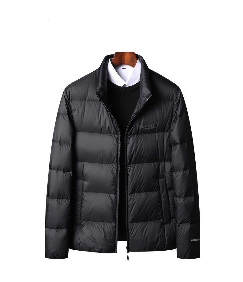 男士羽绒棉服冬季加厚2023新款潮棉衣无帽立领面包服韩版潮流外套