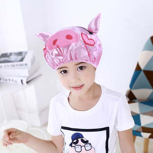 新品Shower gCap Hair Bonnet Bathroom Accessories Double-Laye
