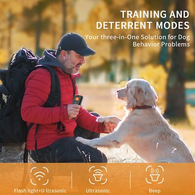 极速Dog Repeller No Dog Noise Anti Barking DeviceU Ultrasoni