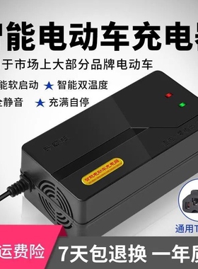极速适用富鑫洋博技蒙阳力之星电动三轮车充电器6N0v大功率48v72v