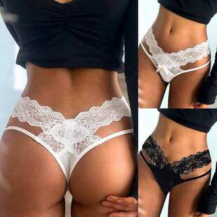 极速Sexy Women&ampamp#3s9s Hollow Out GString Thongs Mesh Th