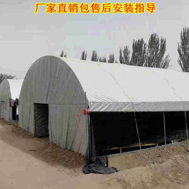 极速养兔钢管养猪大棚养殖养s羊钢管骨架养鹅全T套温棚养牛温室支