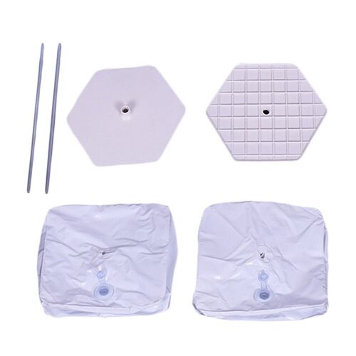 极速2 Pcs Balloon Colurmn Stand Water Fillable Base Arch Kit