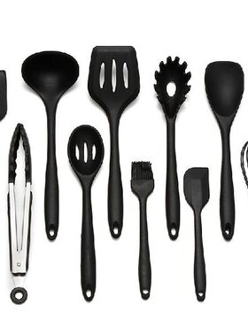 极速2020 latest hot silicone kitchen utensils sRet of 10 kit