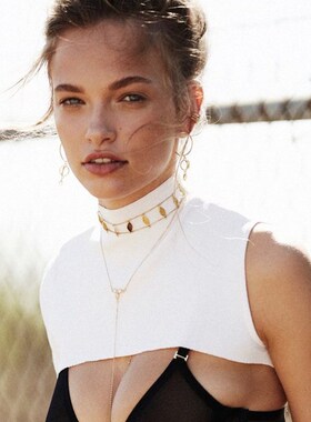 极速Jebwelry multi-layer Sequin Necklace clavicle chain acce