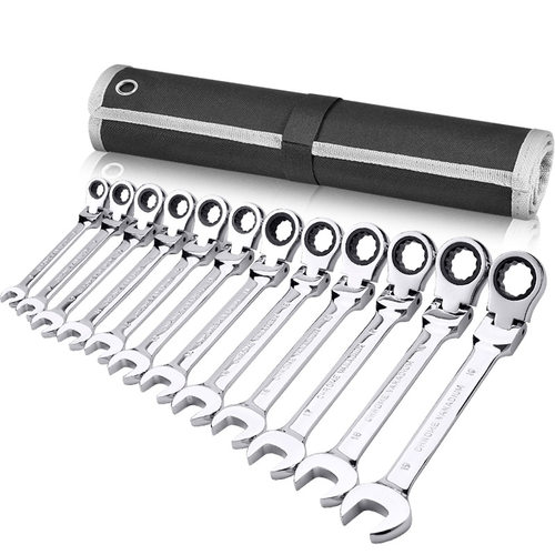 极速Key Wrench Sockoet Set Flex-Head Combination Ratcheting