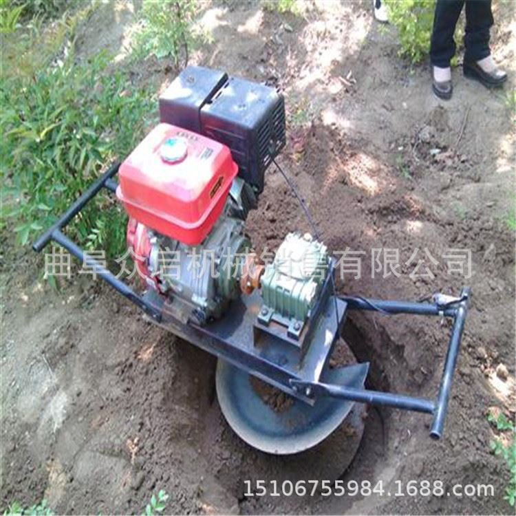 极速单人汽油钻洞机合金s钻头打眼钻洞机 二行程植树造林小型怪手
