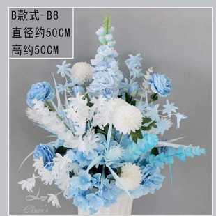 极速美观大号装饰架n支架方格店铺礼堂婚庆几何方框路引新款道具