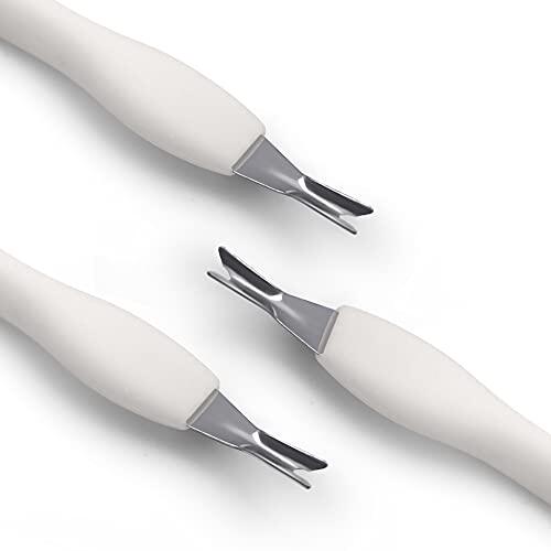 新品IVON Cuticle Trimmer with Pusher  3pcs RubbSer Tip Cutic