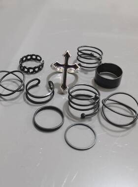 极速Fashion Women Ring Set Punk Cool Anillos Vintage XSimple