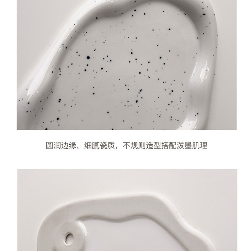 极速I6CdV轻奢ins风门口玄关钥匙收纳托盘摆件 客厅桌面装饰杂物