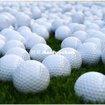 极速10Pcs/Lot Outdoor Practicye Golf Balls Training Aid Doub