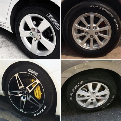 极速1pcs Waterproof Car Paint Pen Car Wheel TireS Oily Paint
