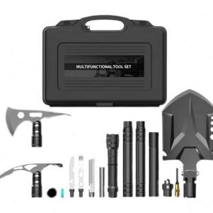 极速新款户多功能工兵铲套组外z合冰镐开折山斧叠兵工铲登山露装