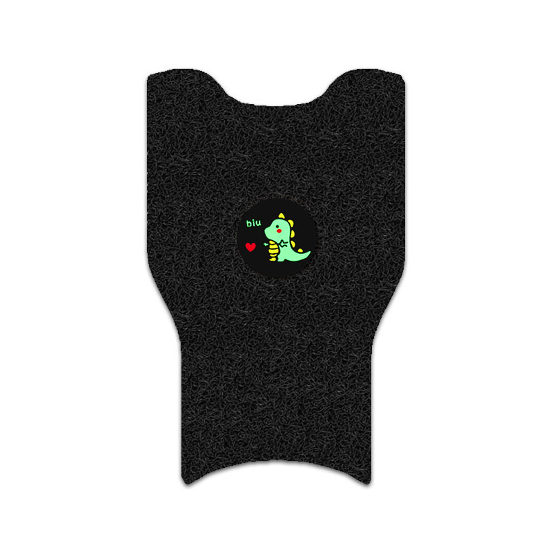 极速适用於爱玛破冰AB01电动车脚垫防水防滑丝圈脚踩垫踏板Z垫TDT
