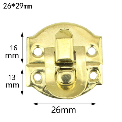 极速10aPcs Antique Hasps Iron Lock Catch Latches for Jewelry