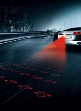 极速SNKIAd New Pattern Anti Collision Rear-end Car Laser Tai