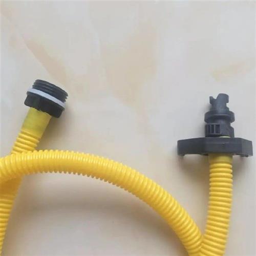 极速管子冲锋舟钓鱼船橡皮艇橡皮艇配件脚踏打气机U打气筒脚泵配