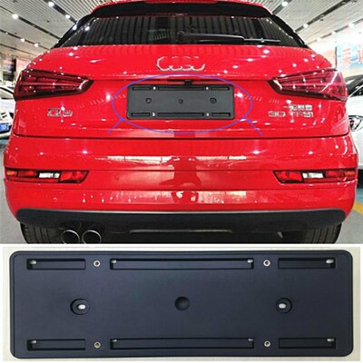 新品适用奥迪A1A3A4LA5A7 A8 Q3 Q5 Q7后牌照板 牌照支.架牌照底