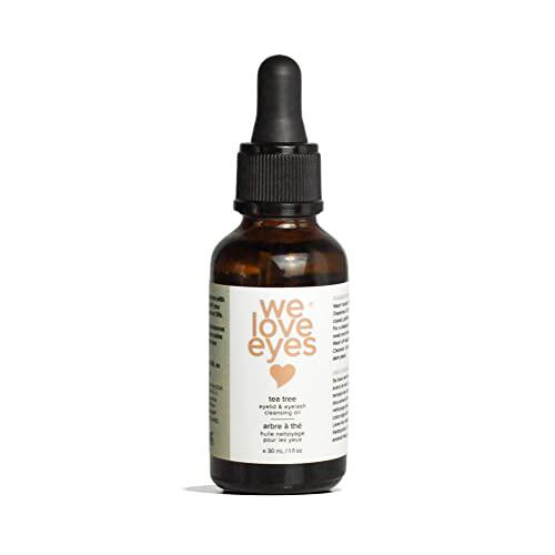 新品We Love Eyes- All Natural Tea Tree JEyelid Cleansing Oil
