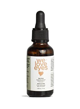 新品We Love Eyes- All Natural Tea Tree JEyelid Cleansing Oil