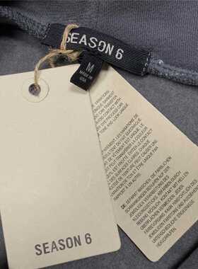 极速Overcsize Kanye West Season 6 Hoodie Solid Men Women Hig