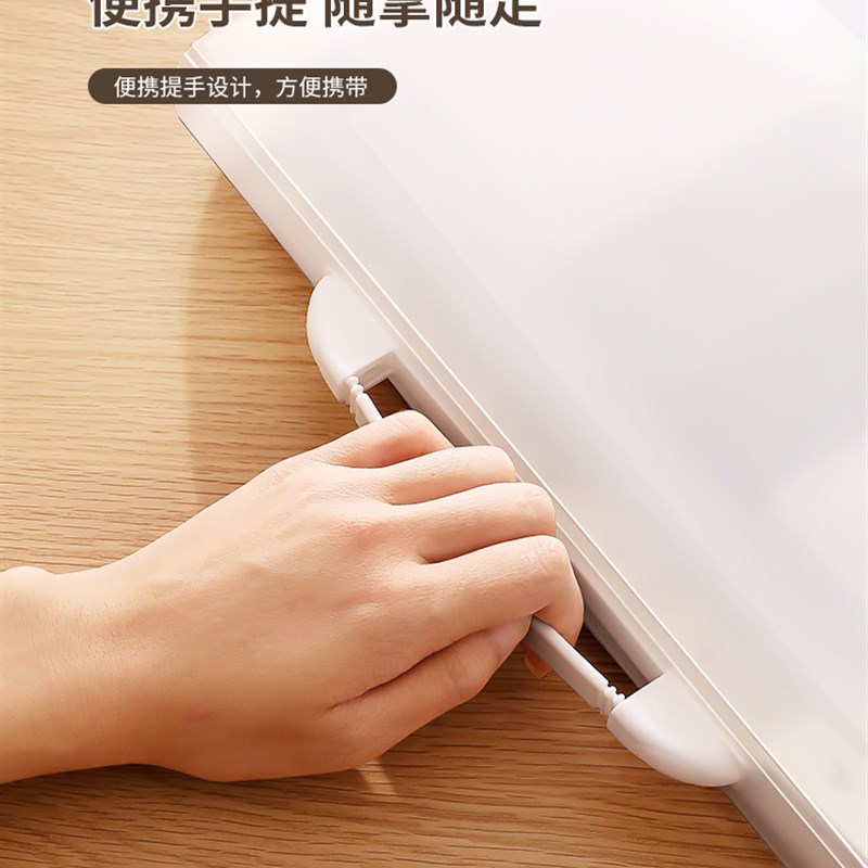 极速说明书收纳册家用p文件证件包保修卡家庭票据资料盒整理神