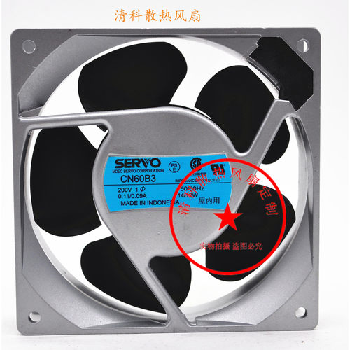 新品伺服SERVO CNJ60B5o CN52B5 CN55B31 CN48B3 12CM 12038 200V