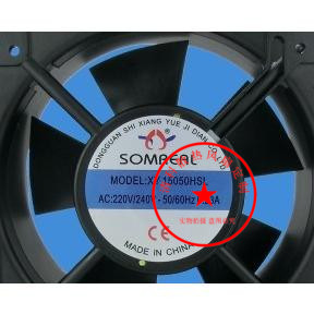 新品直销翔跃XY15050HSL HBL110V22B0V 380V风机SJ1725HA2 15051