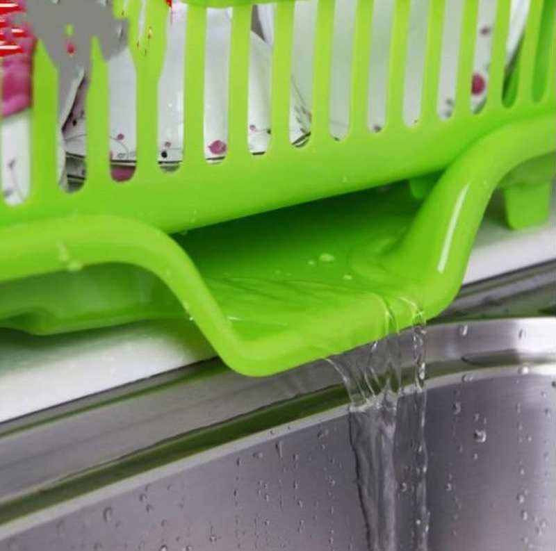 极速日用品打孔创意小百货厨房沥水置物架水池用具简W易碗架容量