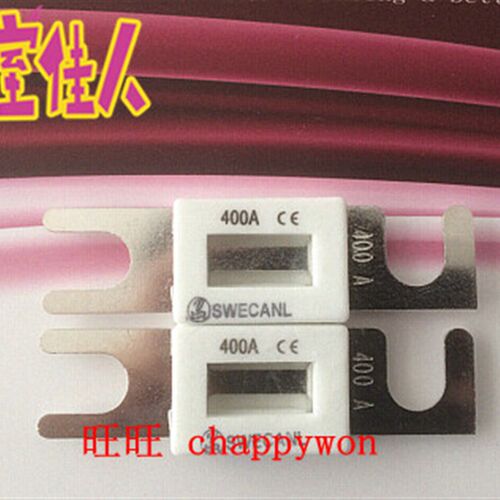 新品新能源汽车用保险丝片叉栓式 350A 80VO 螺栓式陶瓷体 电动叉