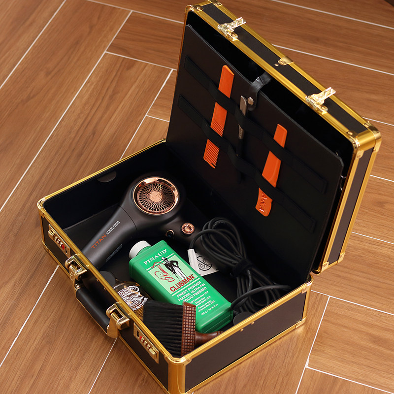 极速美发工具箱i包剪刀盒发型师专用收纳盒手提理发用品大容量多