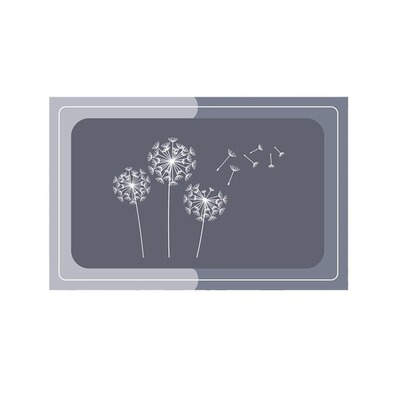 高级感浴室地垫卫生间耐脏硅藻泥地垫防滑垫入户门垫门口吸水脚垫