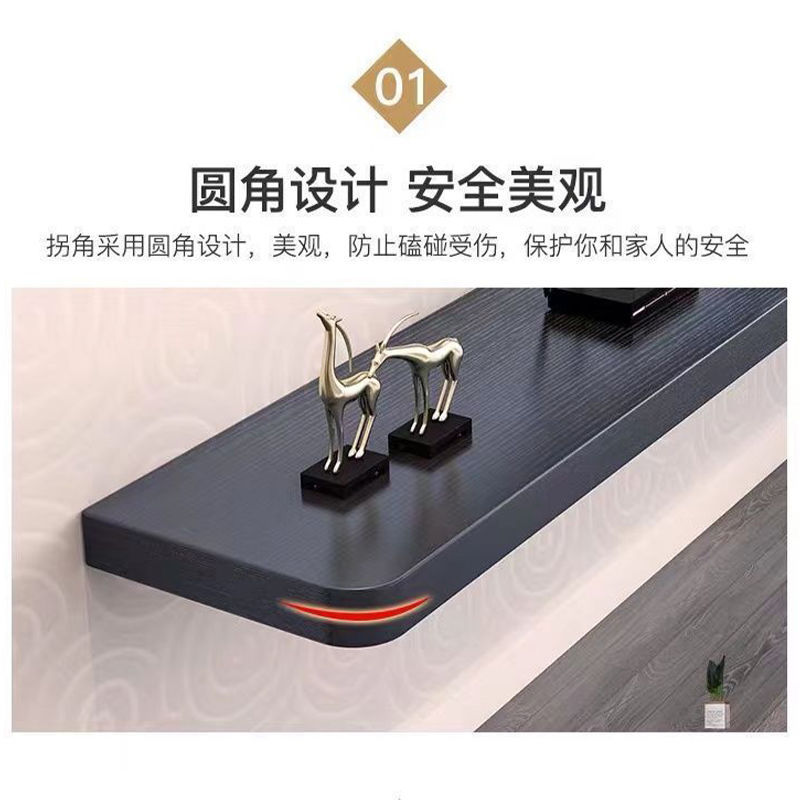 简约加厚铁艺壁挂层板架