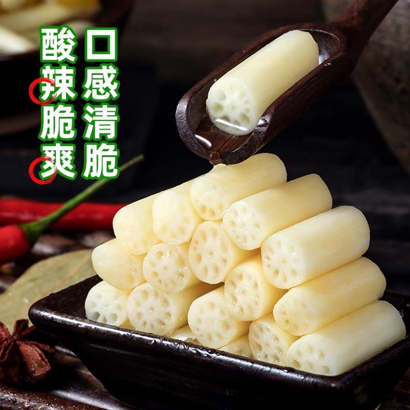湖北特产即食泡椒藕带400克