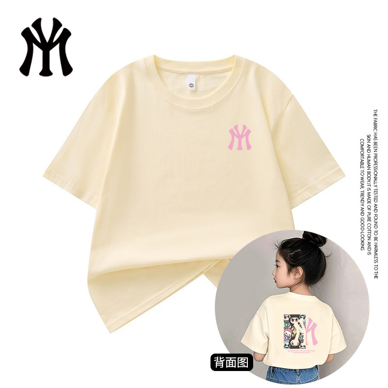 MYVM官方正品夏季情侣纯棉短袖潮流短袖儿童爆款26新款T恤男女6
