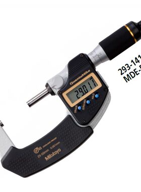 日本三丰数显千分尺0-25mm正品高精度0.001外径千分卡293-145 140