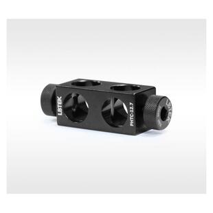 LBTEK麓邦?12.7 mm接杆万向角度夹具转?6 mm接杆90角度夹具/可