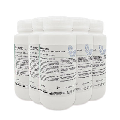 PBS缓冲液 pH7.2-7.4 磷酸盐缓冲液 0.01M 细胞培养级 500ML 科研