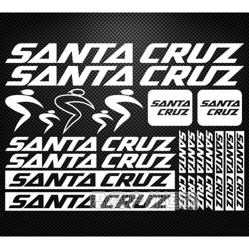 SANTA CRUZ山地自行车架贴纸 死飞个性车架防晒防水保护贴纸贴膜