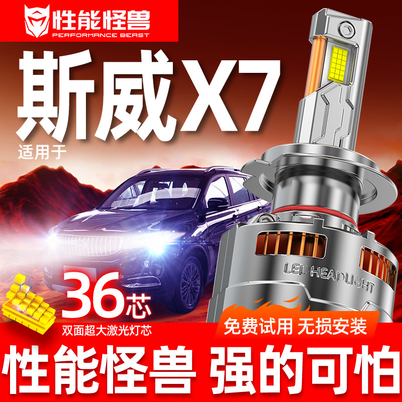 专用于斯威X7升级激光LED大灯