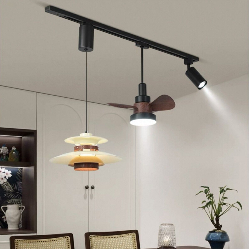 可移动升降滑轨餐厅吊灯丹麦ph5飞碟灯咖啡厅饭店商铺火锅店吊灯