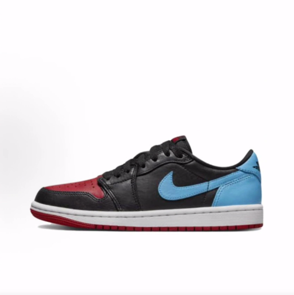 Jordan Air Jordan 1 Low OG "NCtoChi"低帮复古篮球鞋女款黑蓝红