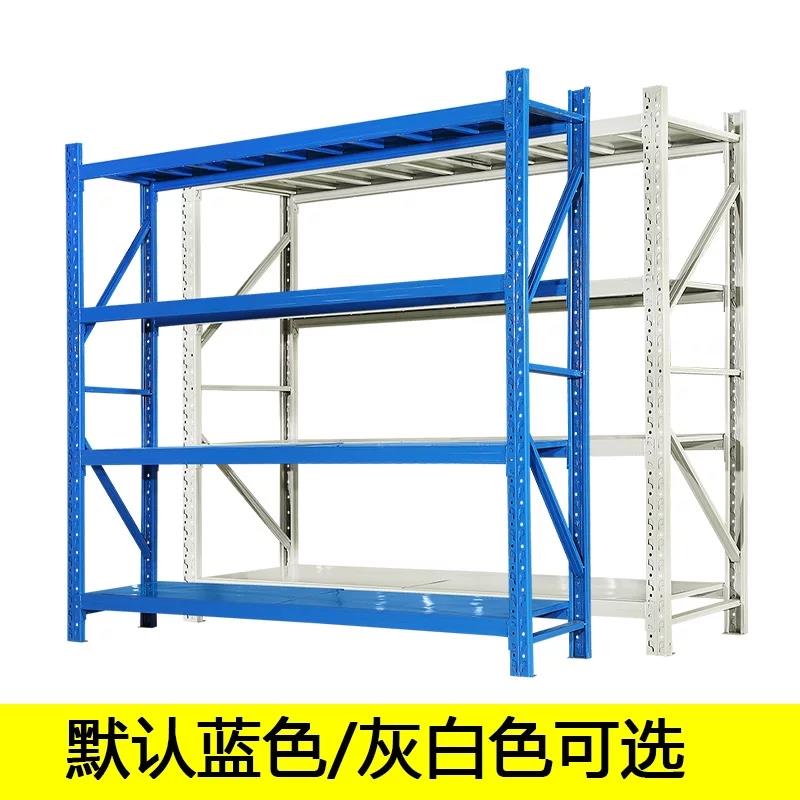 中型仓储货架加厚层板仓库货架重型物料架置物架电商货架可定制